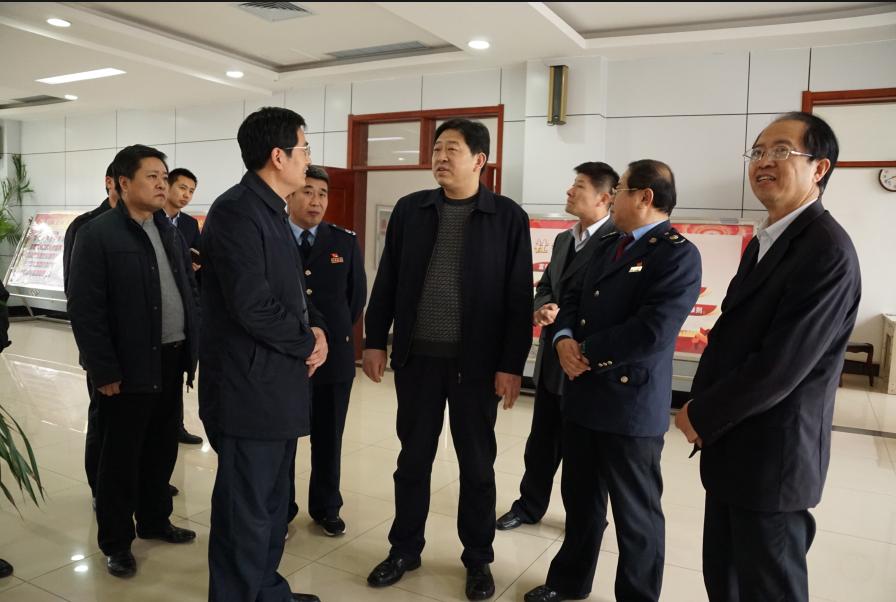 袁志勇走访一财两税及金融部门干部